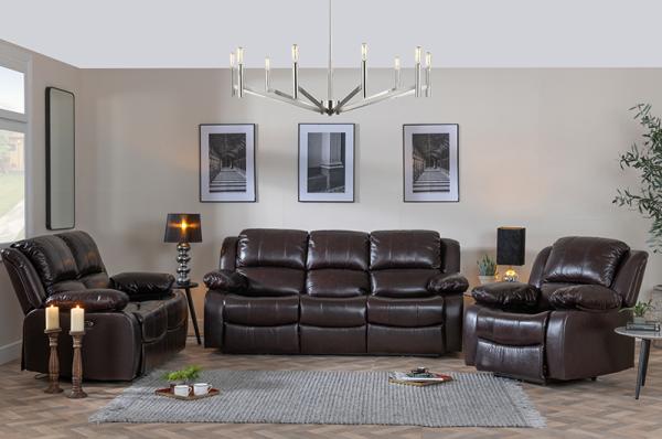 Urban Deco London Burgundy Sofa