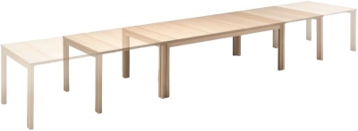Product photograph of Skovby Sm24 6 To 20 Seater Extending Dining Table from Choice Furniture Superstore