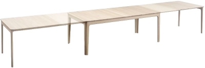 Product photograph of Skovby Sm27 8 To 20 Seater Extending Dining Table from Choice Furniture Superstore