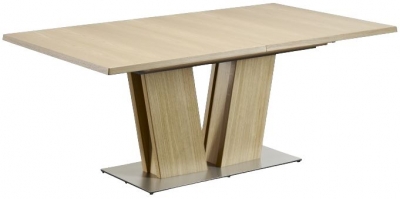 Product photograph of Skovby Sm37 6 Seater Extending Dining Table from Choice Furniture Superstore