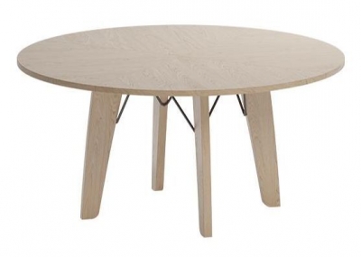 Product photograph of Skovby Sm128 9 Seater Round Dining Table from Choice Furniture Superstore