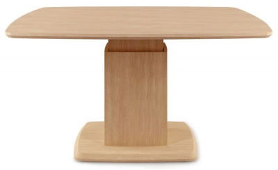 Skovby Sm242 Square Coffee Table With Pedestal Base