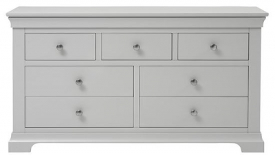 Product photograph of Paisley Painted Chest 3 4 Drawer from Choice Furniture Superstore