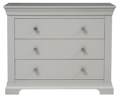 Product photograph of Paisley Painted Chest 3 Drawer from Choice Furniture Superstore