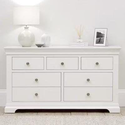 Paisley White Painted 34 Drawer Wide Chest