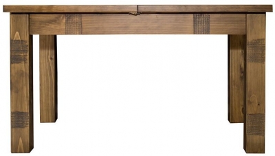 Product photograph of Regatta Rustic Pine Dining Table Seats 4 To 6 Diners 140cm To 180cm Extending Rectangular Top from Choice Furniture Superstore