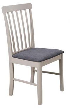 Set Of 2 Altona Grey Slatted Back Dining Chair