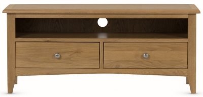 Product photograph of Kilkenny Oak 115cm Tv Unit from Choice Furniture Superstore