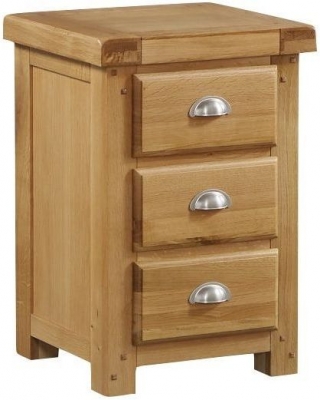 Product photograph of Newbridge Oak Nightstand from Choice Furniture Superstore
