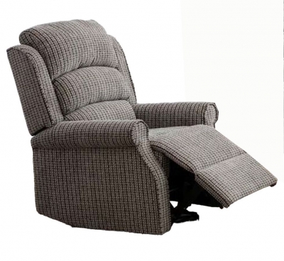 Product photograph of Windsor Fabric Recliner Armchair from Choice Furniture Superstore
