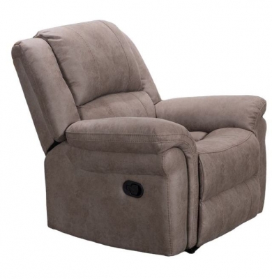 Product photograph of Gloucester Fabric Recliner Armchair from Choice Furniture Superstore
