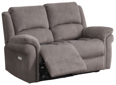 Product photograph of Wentworth 2 Seater Recliner Sofa Velvet Fabric Upholstered from Choice Furniture Superstore