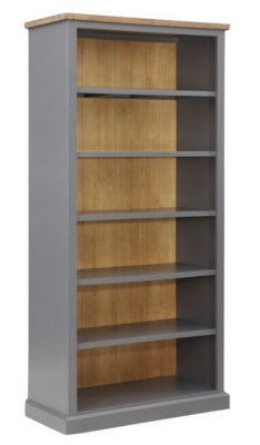 Product photograph of Glenmore Rustic Pine Narrow Bookcase 91cm from Choice Furniture Superstore