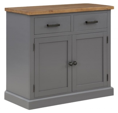 Product photograph of Glenmore Rustic Pine Sideboard 95cm With 2 Door 2 Drawer from Choice Furniture Superstore