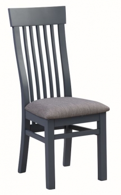 Product photograph of Treviso Midnight Blue Dining Chair Sold In Paris from Choice Furniture Superstore