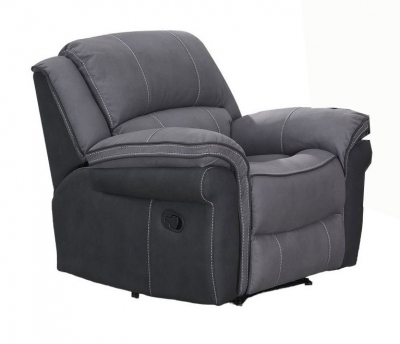 Product photograph of Clearance - Kingston Fusion Fabric Recliner Armchair - D590 from Choice Furniture Superstore