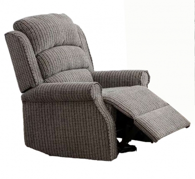 Product photograph of Clearance - Windsor Fabric Recliner Armchair - D587 from Choice Furniture Superstore