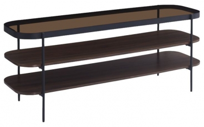 Product photograph of Soho Walnut Tv Unit from Choice Furniture Superstore