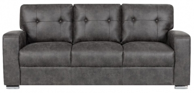 Product photograph of Hampton Fabric 3 Seater - Comes In Dark Grey And Taupe from Choice Furniture Superstore