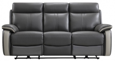 Product photograph of Covington Leather Electric Fusion 3 Seater Sofa - Colour Options Available from Choice Furniture Superstore