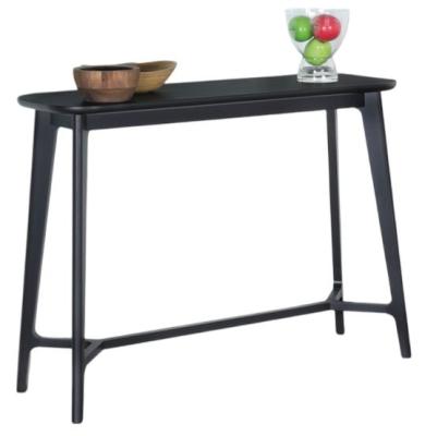 Product photograph of Carrington Black Oak Console Table from Choice Furniture Superstore