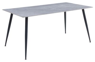 Argenta Grey Sintered Stone 6 Seater Dining Table