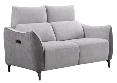 Product photograph of Hampshire Grey Fusion Fabric Electric Recliner 2 Seater Sofa from Choice Furniture Superstore