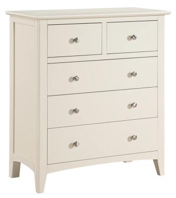 Luciana Ivory Painted 23 Drawer Chest