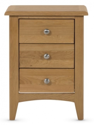 Product photograph of Kilkenny Oak Large Bedside Cabinet from Choice Furniture Superstore
