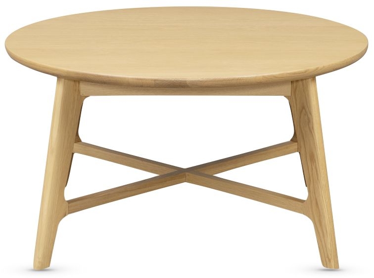 Carrington Oak 80cm Round Coffee Table