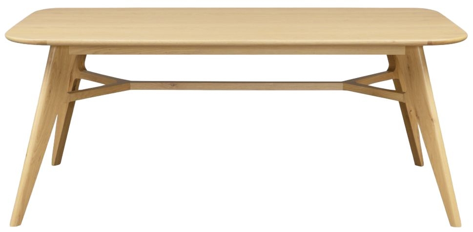 Carrington Oak 6 Seater Dining Table