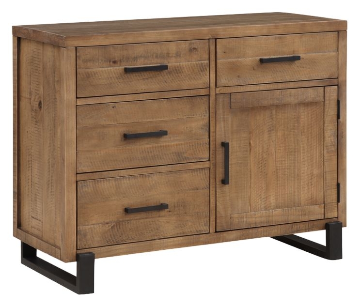 Pembroke Rustic Pine 100cm Small Sideboard