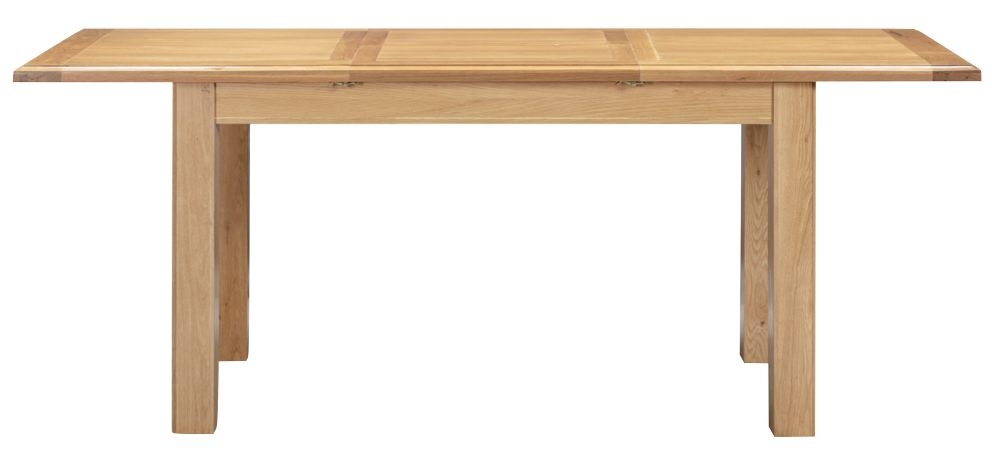 Lugano Oak 4-8 Seater Extending Dining Table