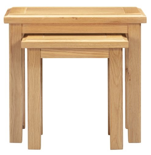 Lugano Oak 2 Nest of Tables