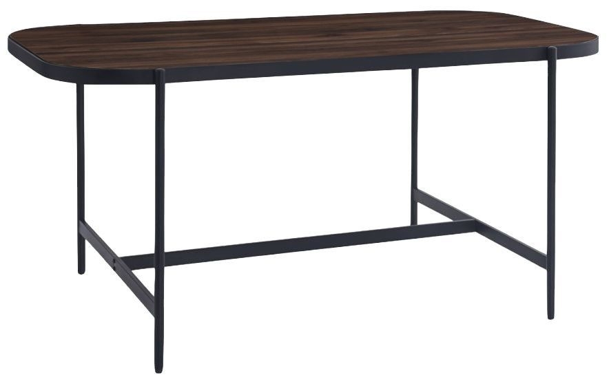 Soho Walnut 6 Seater Dining Table