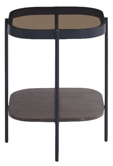 Soho Walnut Lamp Table