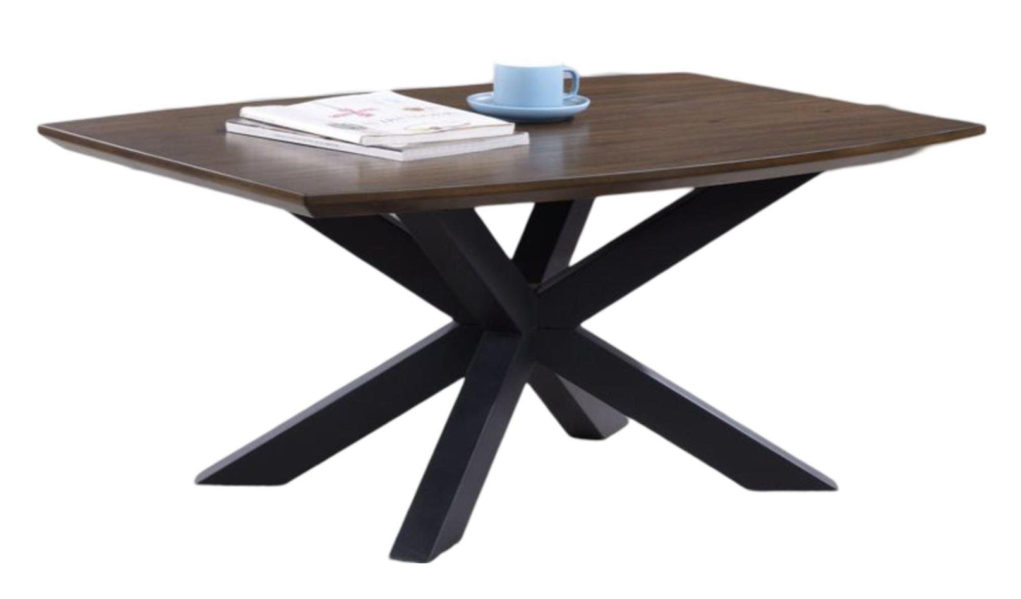 Nevada Curved Top Wooden Coffee Table
