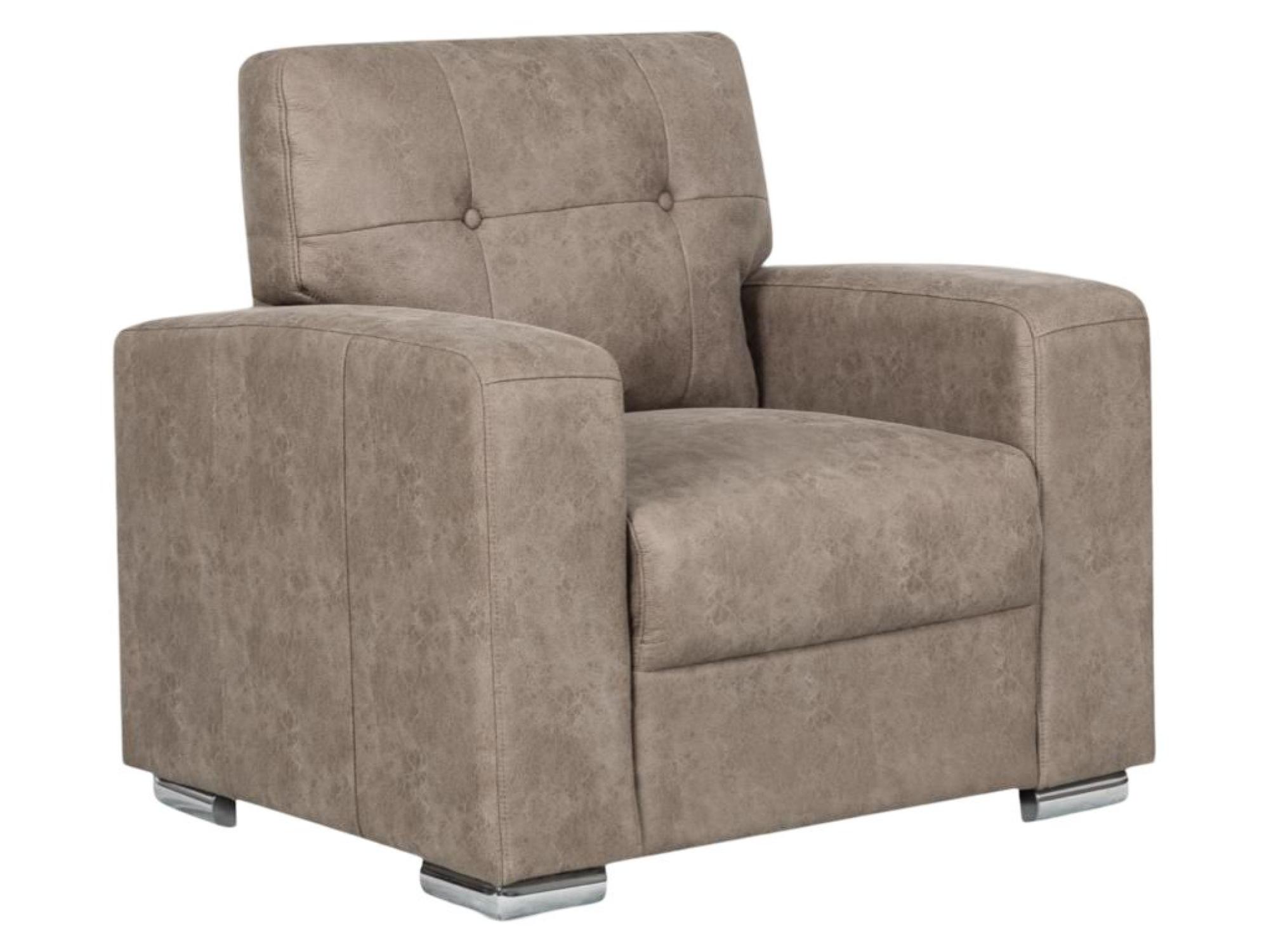 Hampton Taupe Fabric Armchair