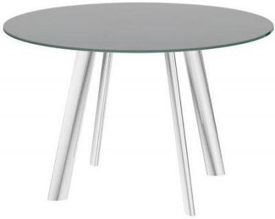 Product photograph of Omega Grey Twist Motion Extending Dining Table from Choice Furniture Superstore