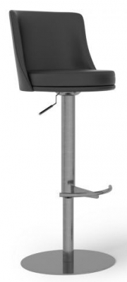 Product photograph of Grace Faux Leather Bar Stool Sold In Pairs from Choice Furniture Superstore