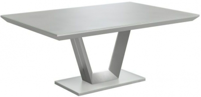 Product photograph of Vivaldi Matt Grey 160cm Dining Table - 6 Seater from Choice Furniture Superstore