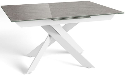 Product photograph of Luxor 6 Seater Extending Dining Table from Choice Furniture Superstore