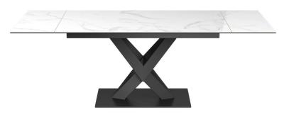 Kenzo White Ceramic Extending Dining Table 160cm240cm