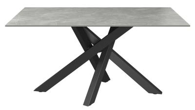 Brando 160cm Grey Ceramic Dining Table