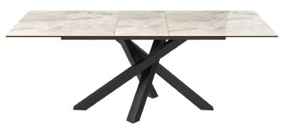 Brando Light Grey Ceramic Extending Dining Table 160cm200cm