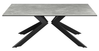 Azzaro Grey Ceramic 120cm Coffee Table