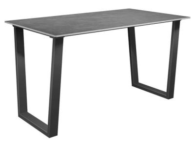 Cerutti 140cm Grey Ceramic Dining Table