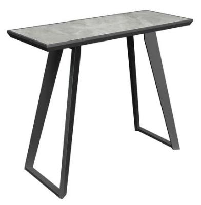 Sorrento Grey Ceramic Console Table