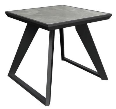 Sorrento Grey Ceramic Side Table