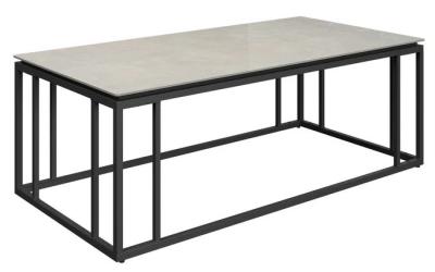 Capri Grey Ceramic Coffee Table